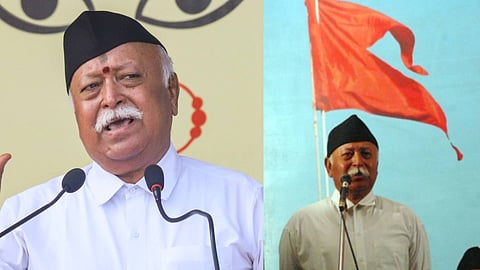 Mohan Bhagwat on National flag and Gandhiji