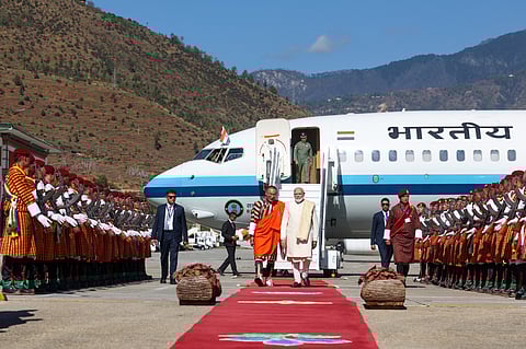 PM Modi in Bhutan