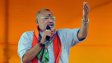  "ബിഹാറിൽ ജയിച്ചു... ഇനി ബംഗാൾ"; ഇത് വികസനത്തിന്റെ വിജയമെന്ന് കേന്ദ്രമന്ത്രി ഗിരിരാജ് സിങ്ങ്