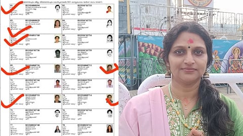 "വോട്ടർ പട്ടികയിൽ എൻ്റെ വീട്ടു നമ്പറിൽ ഇതുവരെ കാണാത്ത ആളുകൾ"; പരാതിയുമായി എഎപി സ്ഥാനാർഥി 