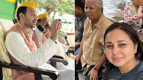 തേജ് പ്രതാപ് യാദവ്, രോഹിണി ആചാര്യ