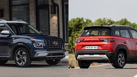 Maruti Suzuki Brezza and 2025 Hyundai Venue