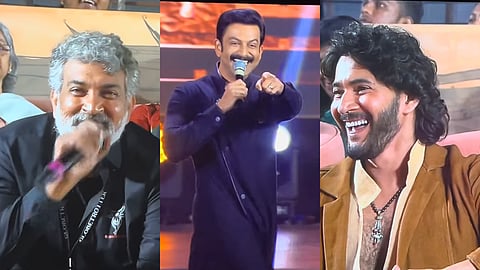 'വാരണാസി' ടൈറ്റിൽ റിവീൽ ഇവന്റിൽ നിന്ന്