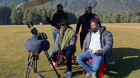 'പഹൽഗാം' സെറ്റിൽ മേജർ രവി