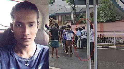 കൊല്ലപ്പെട്ട അലൻ, സംഭവത്തിൻ്റെ ദൃശ്യങ്ങൾ