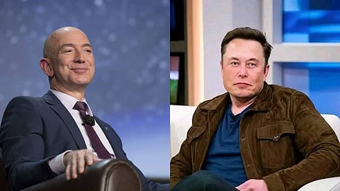 ജെഫ് ബെസോസ് തന്നെ കോപ്പിയടിക്കുന്നു; പരിഹാസവുമായി ഇലോണ്‍ മസ്‌ക് 