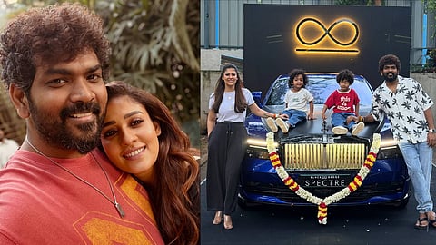 Vignesh Shivan gifted Nayanthara Rolls-Royce Black Badge Spectre worth Rs 10 crore