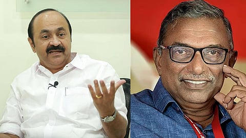 വി.ഡി. സതീശൻ, എ. പത്മകുമാർ