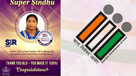 ബിഎൽഒമാരുടെ ചിത്രങ്ങൾ സോഷ്യൽ മീഡിയയിൽ പങ്കുവയ്ക്കുകയും ചെയ്യും