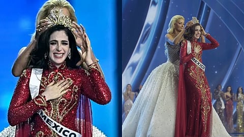 ഫാത്തിമ ബോഷിനെ കിരീടമണിയിക്കുന്നു