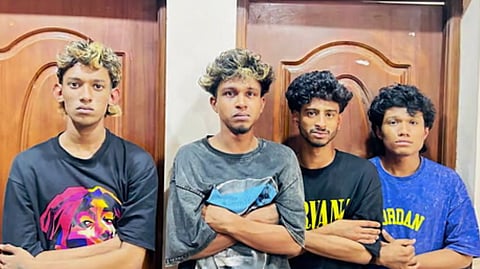 പിടിയിലായ പ്രതികൾ