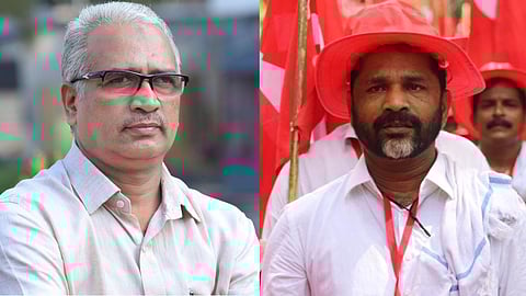 അബ്ദുൽ കരീം ചേലേരി, പി. ഹരീന്ദ്രൻ 