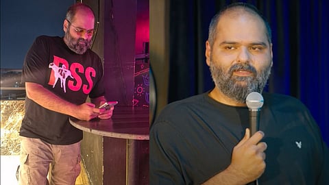 ''കോമഡി ക്ലബില്‍ നിന്ന് എടുത്ത ചിത്രമല്ല''; 'ആര്‍എസ്എസ്' ടീ ഷര്‍ട്ട് ധരിച്ച് കുനാല്‍ കമ്രയുടെ പരിഹാസം; പിന്നാലെ വിമര്‍ശനവുമായി ബിജെപി