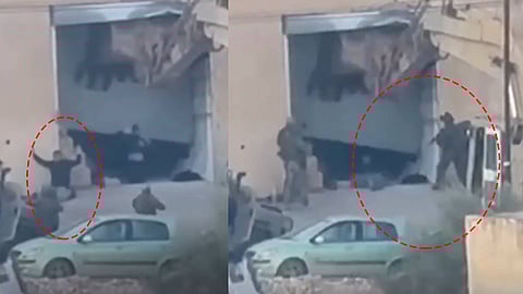 യുവാക്കളെ കൊലപ്പെടുത്തുന്ന ദൃശ്യം