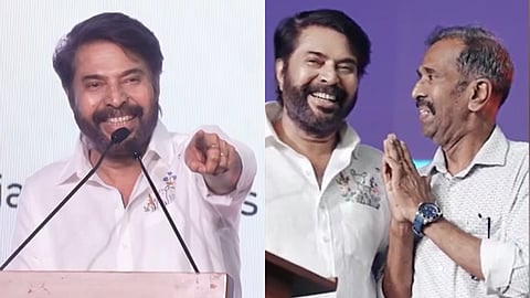 ഹോർത്തൂസ് വേദിയിൽ സുഹൃത്ത് ശശിധരനെ പരിചയപ്പെടുത്തി മമ്മൂട്ടി