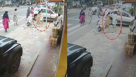 മർദനത്തിൻ്റെ സിസിടിവി ദൃശ്യങ്ങൾ