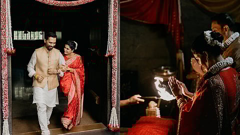 സമാന്ത പങ്കുവച്ച വിവാഹചിത്രങ്ങൾ