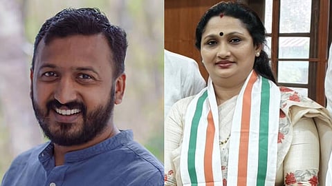 രാഹുൽ മാങ്കൂട്ടത്തിൽ, ദീപ്തി മേരി വർഗീസ്