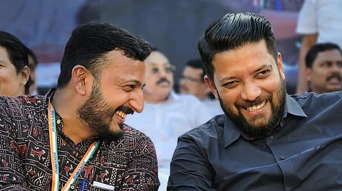 രാഹുൽ മാങ്കൂട്ടത്തിലും ഷാഫി പറമ്പിലും