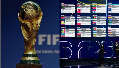 2026 ഫിഫ ലോകകപ്പ്; ഗ്രൂപ്പ് ചിത്രം തെളിഞ്ഞു; അര്‍ജന്റീന ഗ്രൂപ്പ് 'J' യില്‍; ബ്രസീല്‍ ഗ്രൂപ്പ് 'C'യില്‍