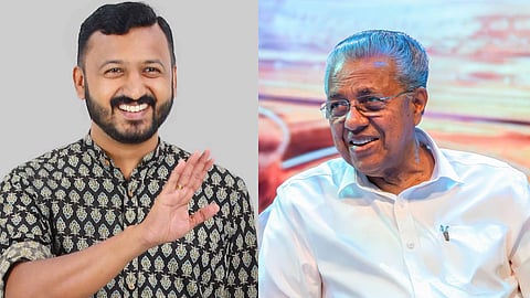 രാഹുൽ മാങ്കൂട്ടത്തിൽ, മുഖ്യമന്ത്രി പിണറായി വിജയൻ