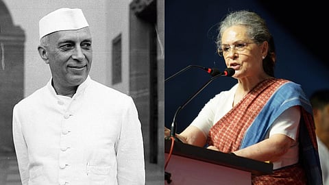 "ചരിത്രം മാറ്റിയെഴുതാനുള്ള ശ്രമം"; ബിജെപി രാജ്യത്ത് 'നെഹ്‌റു അധിക്ഷേപ പദ്ധതി' നടപ്പിലാക്കുന്നുവെന്ന് സോണിയാ ഗാന്ധി