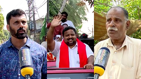 റിജിൽ മാക്കുറ്റി, എം.കെ. ഷാജി, മുഹമ്മദ്‌ അലി