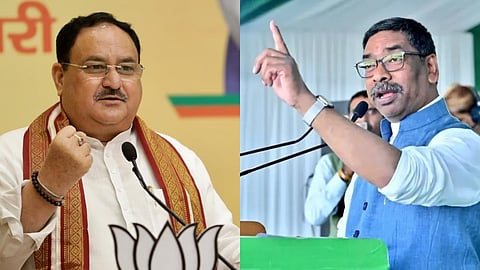 ജെ പി നദ്ദ- ഹേമന്ത് സോറൻ