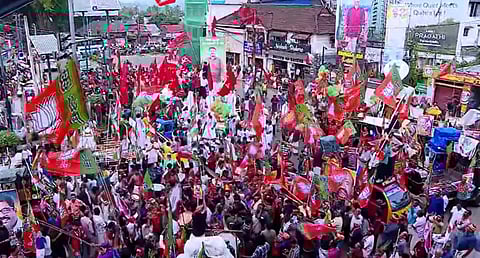 തദ്ദേശപ്പോരിൻ്റെ ആദ്യഘട്ട കൊട്ടിക്കലാശത്തിനിടെ വിവിധ ജില്ലകളിൽ സംഘർഷം