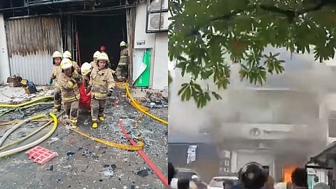 ഇന്തോനേഷ്യയിൽ തീപിടിത്തം