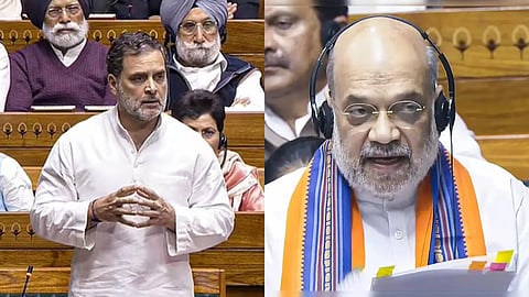 അമിത് ഷാ- രാഹുൽ ഗാന്ധി വാക്പോര് 