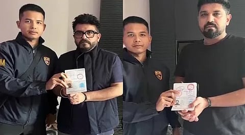 ലൂത്ര സഹോദരൻമാർ തായ്‌ലാൻഡ് പൊലീസ് കസ്റ്റഡിയിലെടുത്തപ്പോൾ