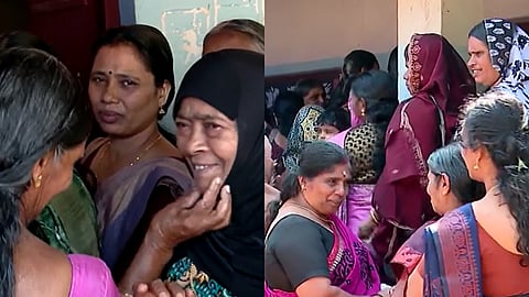 ഓർമയുടെ തെരഞ്ഞെടുപ്പ് ദിനം;    കണ്ണീരോർമകളുമായി വോട്ട് ചെയ്യാനെത്തി ചൂരൽമല - മുണ്ടക്കൈ നിവാസികൾ