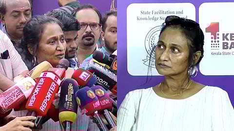 എഎംഎംഎ ജനറൽ സെക്രട്ടറി കുക്കു പരമേശ്വരൻ