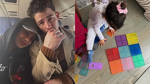  പ്രിയങ്ക ചോപ്രയും കുടുംബവും