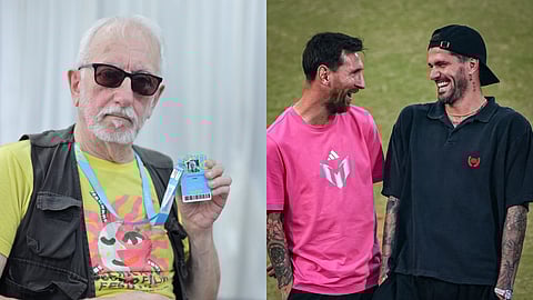 സിനിമ ക്യൂറേറ്റർ ഫെർണാണ്ടോ ബ്രെന്നർ, മെസി,  റോഡ്രിഗോ ഡി പോൾ