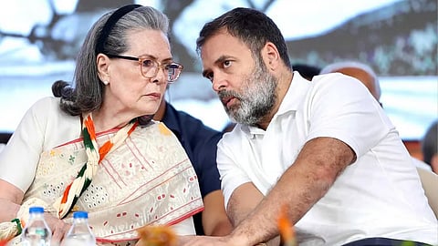 Sonia Gandhi and Rahul Gandhi