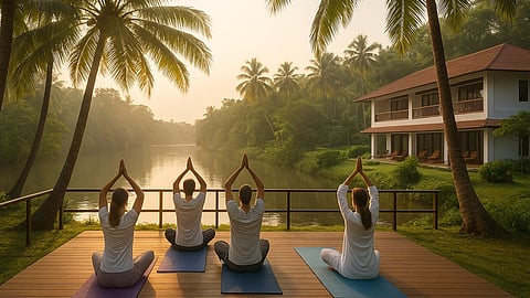 ട്രാവല്‍ പ്ലസ് ലെയ്ഷര്‍ ഇന്ത്യയുടെ 'ബെസ്റ്റ് വെല്‍നെസ്  ഡെസ്റ്റിനേഷന്‍ ' പുരസ്കാരം കേരളത്തിന്