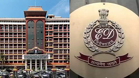 കിഫ്ബി മസാല ബോണ്ട് കേസ്: നോട്ടീസ് സ്‌റ്റേ ചെയ്ത ഹൈക്കോടതി 
ഉത്തരവിനെതിരെ അപ്പീല്‍ നൽകി ഇ ഡി