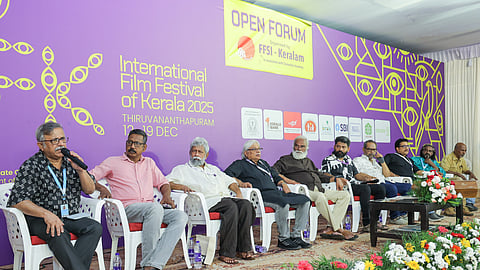 ഐഎഫ്എഫ്കെ ഓപ്പൺ ഫോറം -  'ചലച്ചിത്രോത്സവങ്ങളുടെ സ്വാതന്ത്ര്യം'