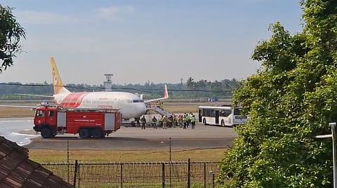 air india express emergency landing in Kochi