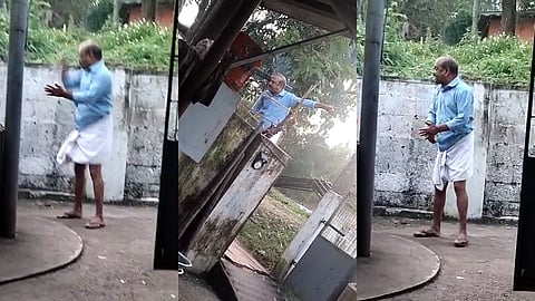 ബ്ലേഡ് മാഫിയ ഭീഷണിപ്പെടുത്തുന്നതിൻ്റെ ദൃശ്യങ്ങൾ