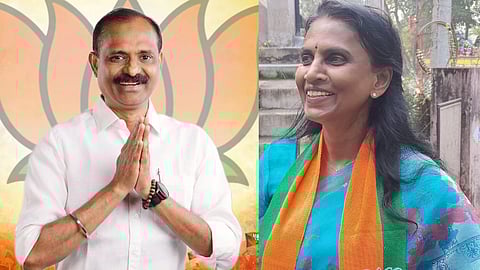 വി.വി. രാജേഷ്,  ആർ. ശ്രീലേഖ