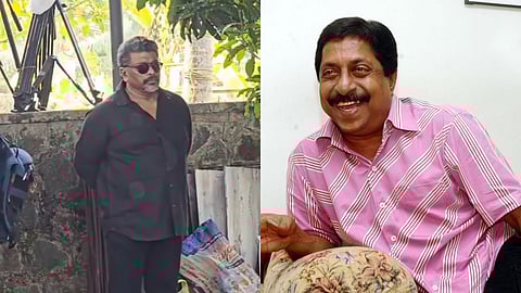 ശ്രീനിവാസനെ അവസാനമായി കാണാൻ എത്തിയ പാർഥിപൻ