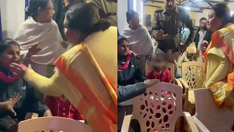 BJP Leader Harasses Visually Impaired Woman In Madhya Pradesh Jabalpur