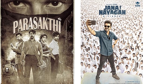 ശിവകാർത്തികേയൻ ചിത്രം 'പരാശക്തി', വിജയ് ചിത്രം 'ജന നായകൻ'