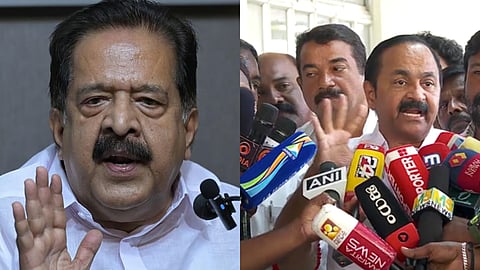 ശബരിമല സ്വർണക്കൊള്ള: തൊണ്ടിമുതൽ എന്തുകൊണ്ട് 
കണ്ടെത്തുന്നില്ലെന്ന് രമേശ് ചെന്നിത്തല; എസ്ഐടിക്ക് മേൽ മുഖ്യമന്ത്രിയുടെ ഓഫീസിൻ്റെ സമ്മർദമെന്ന് വി.ഡി. സതീശൻ