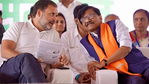 Sanjay Raut called Rahul Gandhi to discuss a joint strategy for the BMC polls