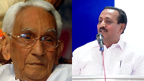 "കരുണാകരൻ സ്മാരകം ഇതുവരെയും പൂർത്തിയായില്ല, ആത്മാവിനോട് നീതി കാണിക്കണം"; കോൺഗ്രസ് നേതൃത്വത്തിനെതിരെ വിമർശനവുമായി എം.കെ. രാഘവൻ എംപി