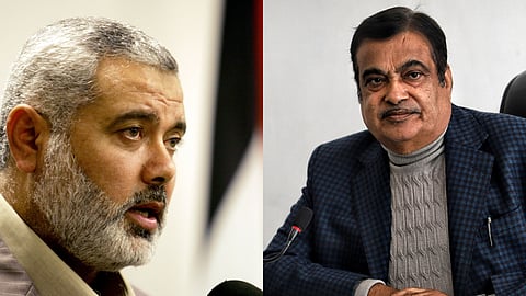 Nitin Gadkari recall the meet up  with Ismail Haniyeh